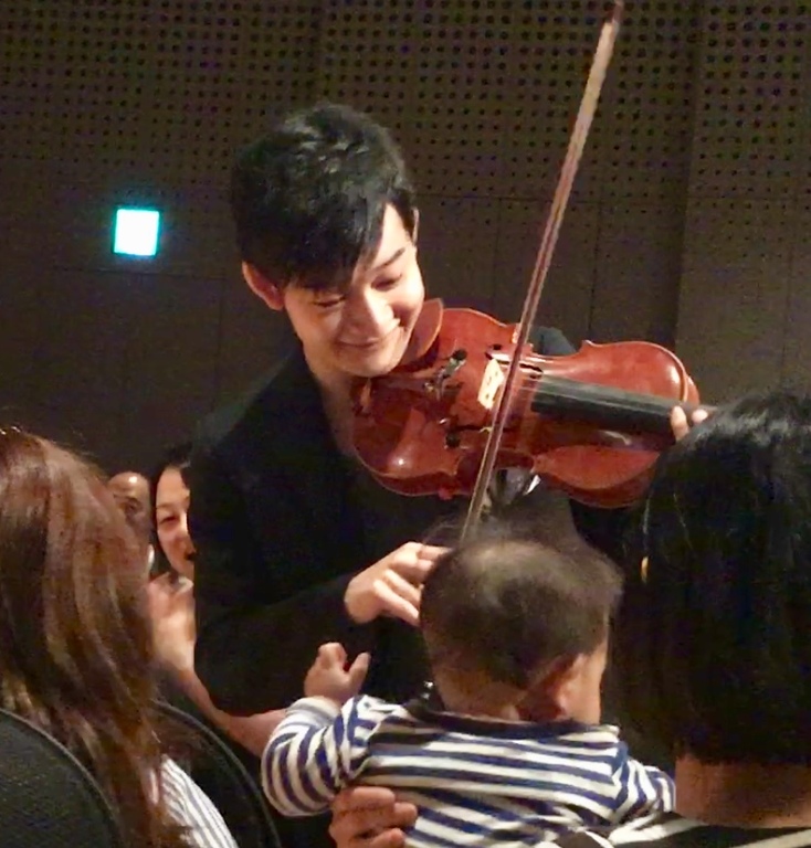 人気の渡邊達徳の演奏を間近に感じられます!