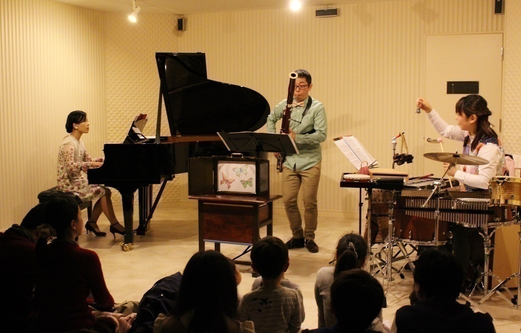 聴くだけではなく見ても楽しい音楽会です。