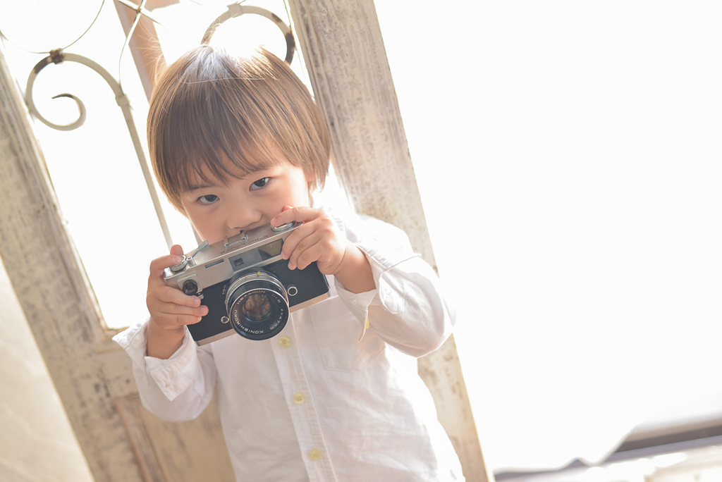 自然光で撮るので、優しい、柔らかいイメージになります