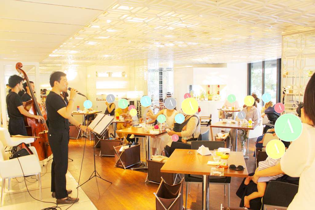 洗練された空間で、生の音楽・旬のひとさらをお愉しみください!